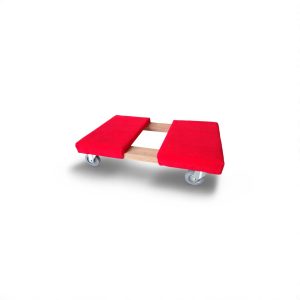 Carpeted Office Dolly w/ 4" Caster