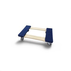 Carpeted Moving Dolly w/ TPR Casters