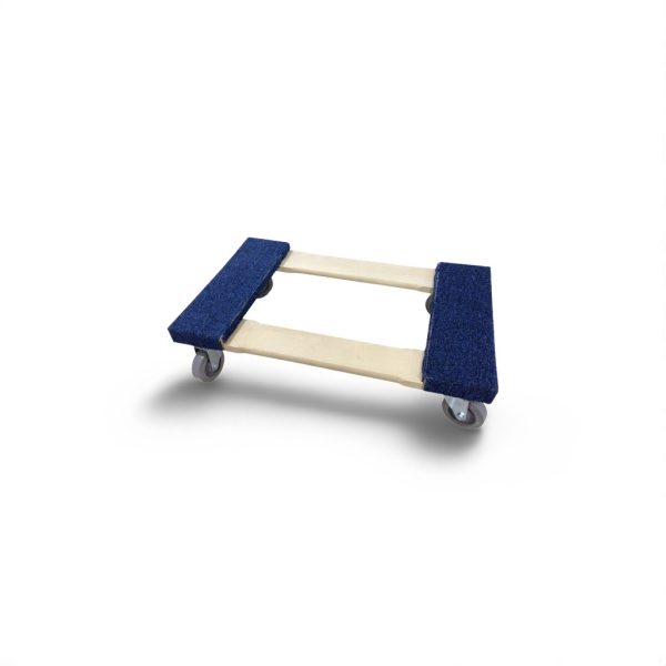 Carpeted Moving Dolly w/ TPR Casters