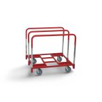 Red Raymond Cart w/ 3 Removable Bars